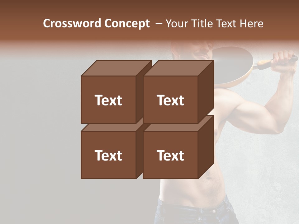 Strong Handsome Chef PowerPoint Template