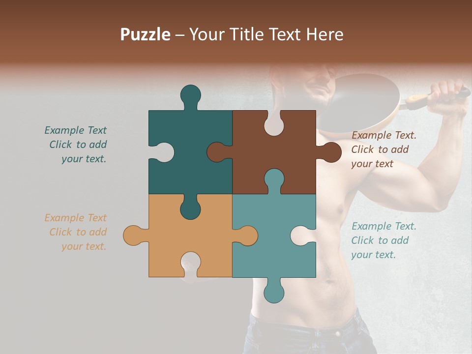 Strong Handsome Chef PowerPoint Template