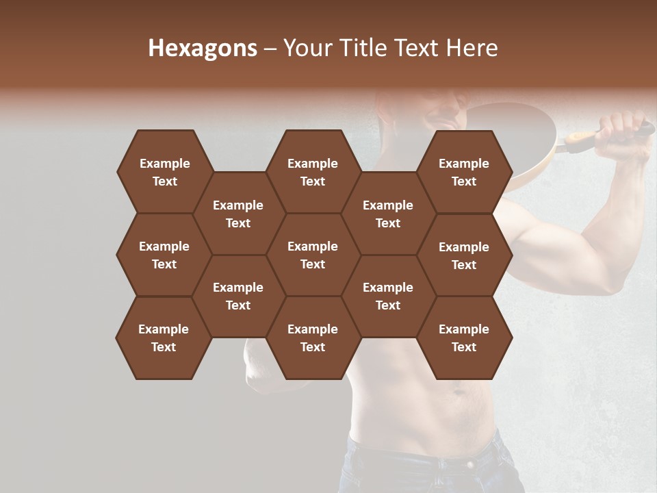 Strong Handsome Chef PowerPoint Template