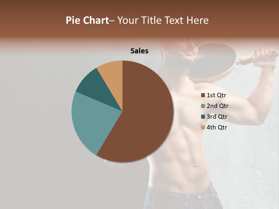 Strong Handsome Chef PowerPoint Template