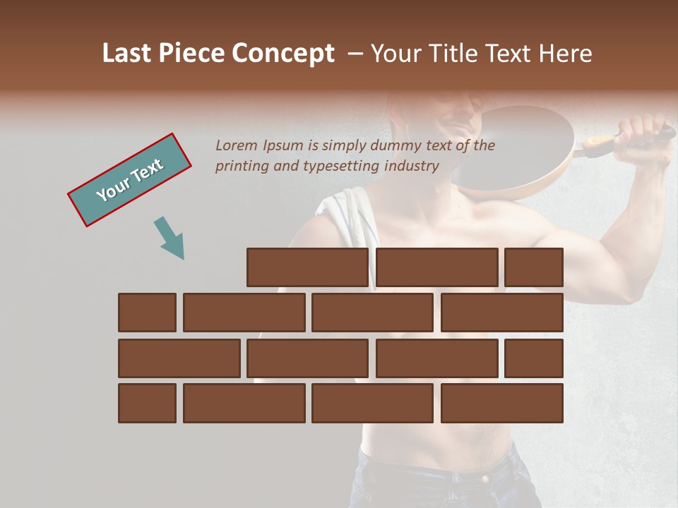 Strong Handsome Chef PowerPoint Template