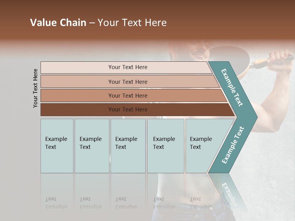 Strong Handsome Chef PowerPoint Template