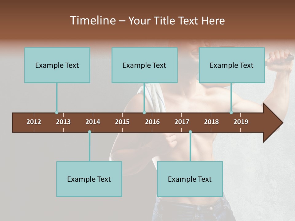 Strong Handsome Chef PowerPoint Template