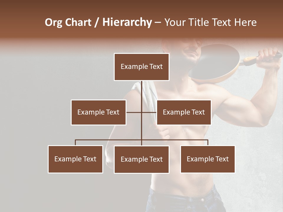 Strong Handsome Chef PowerPoint Template