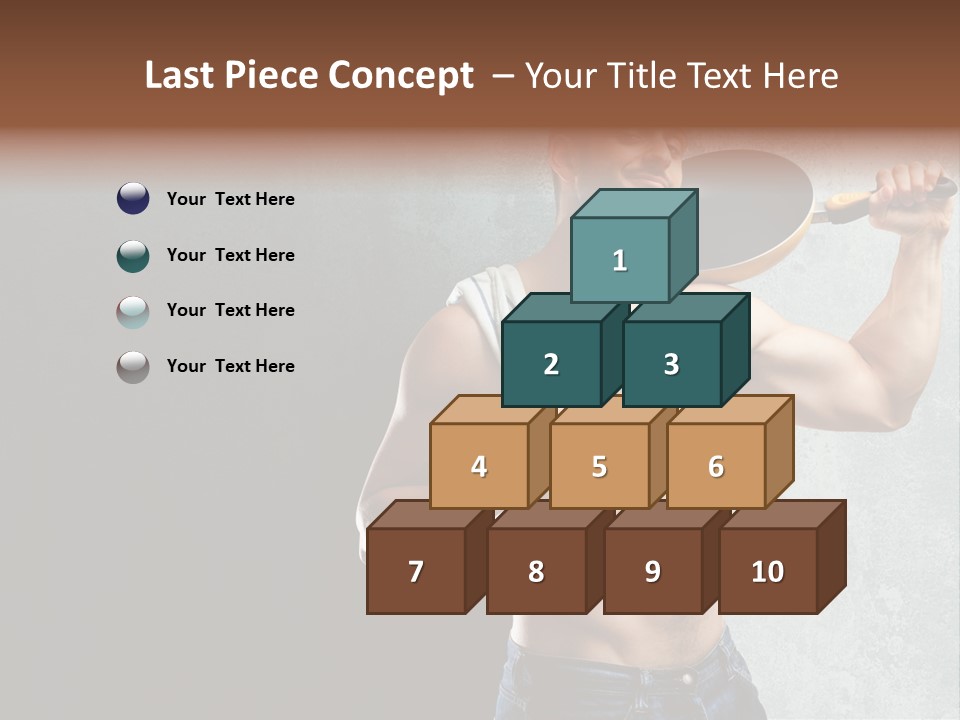 Strong Handsome Chef PowerPoint Template