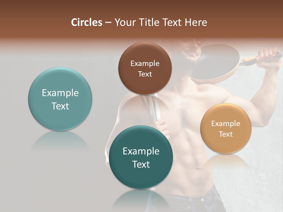 Strong Handsome Chef PowerPoint Template