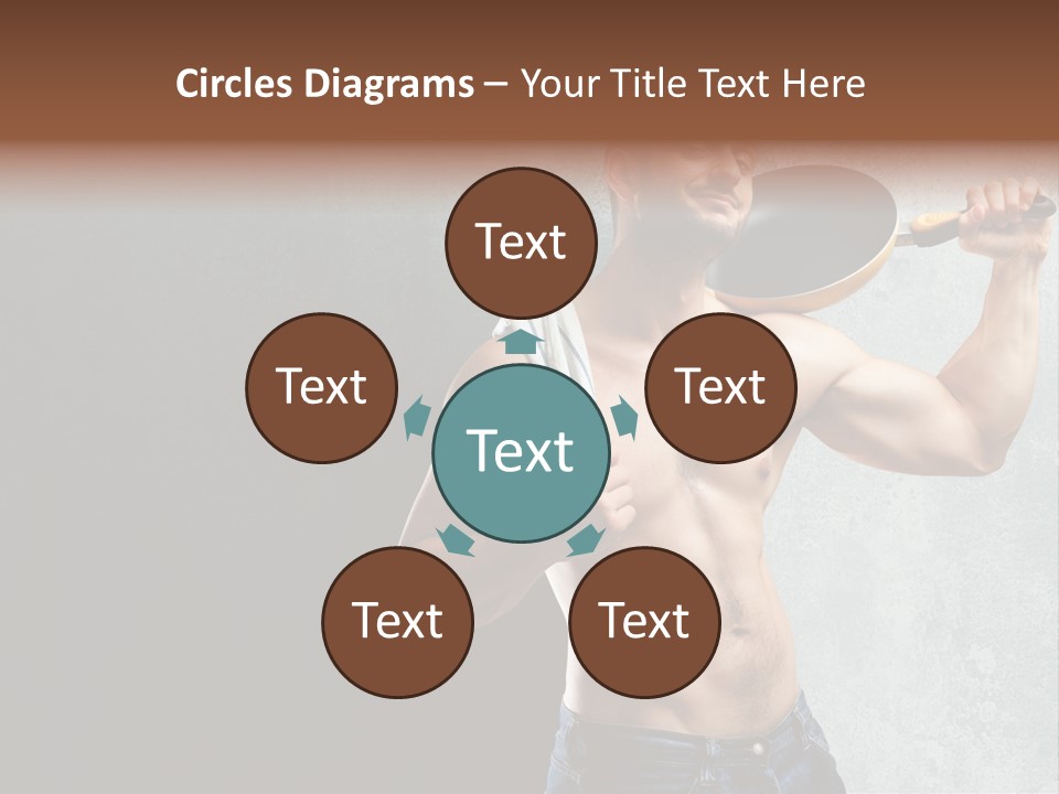 Strong Handsome Chef PowerPoint Template