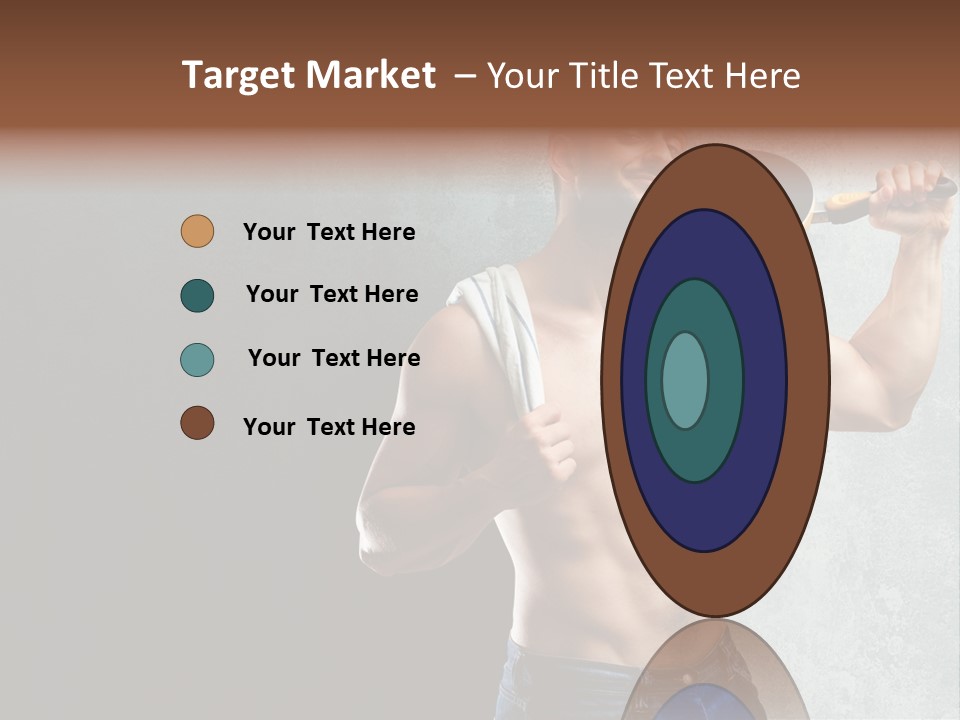 Strong Handsome Chef PowerPoint Template