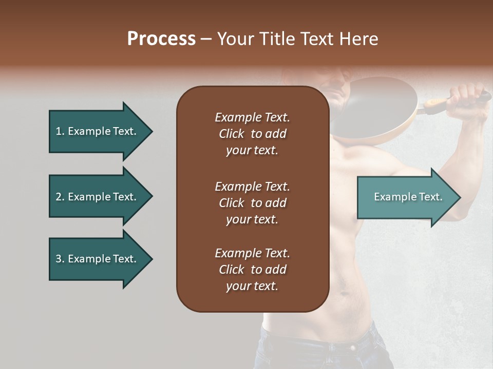 Strong Handsome Chef PowerPoint Template