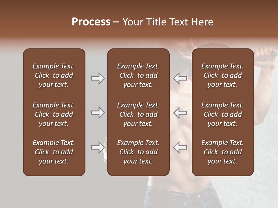 Strong Handsome Chef PowerPoint Template