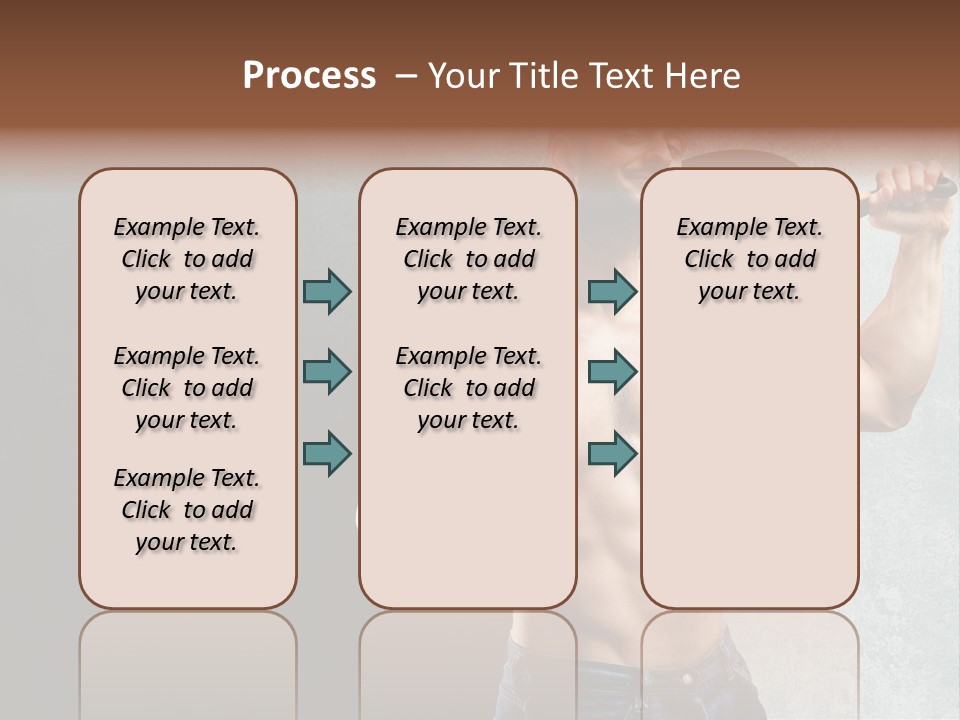 Strong Handsome Chef PowerPoint Template