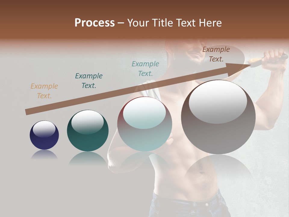 Strong Handsome Chef PowerPoint Template