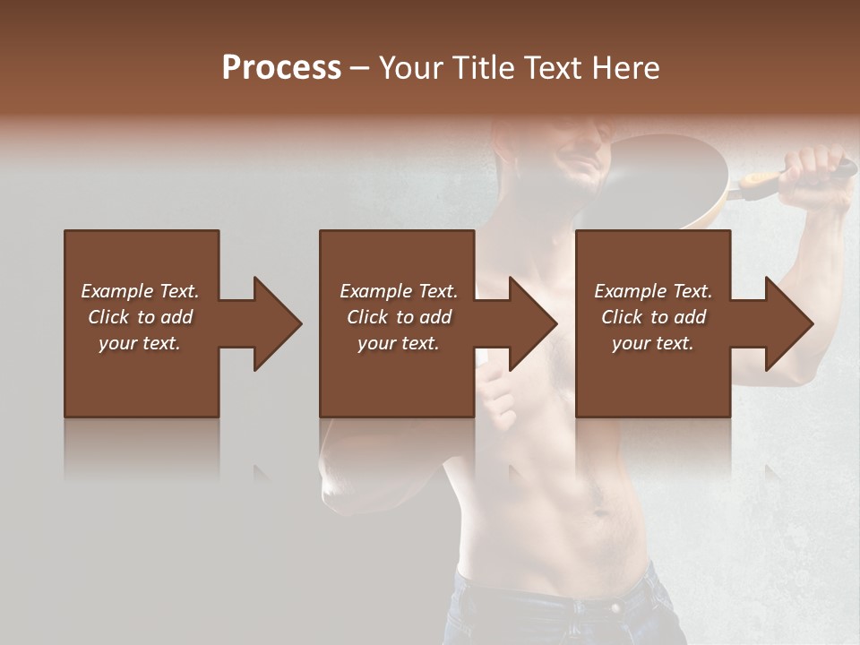 Strong Handsome Chef PowerPoint Template