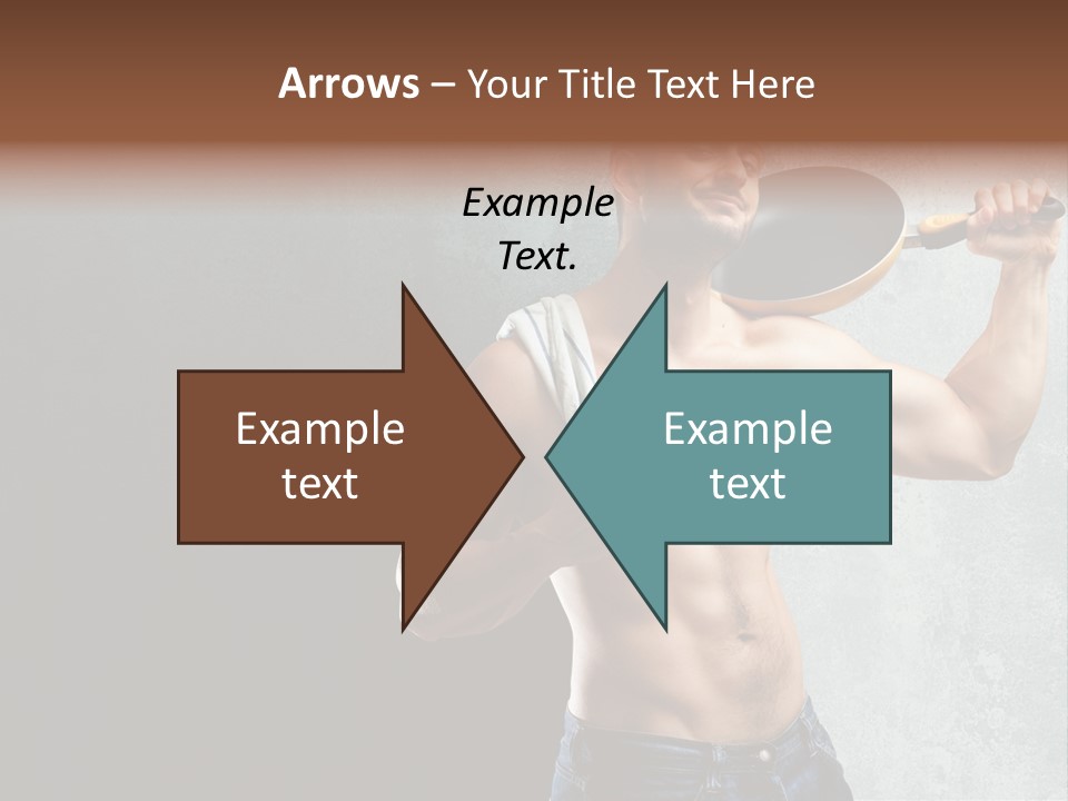 Strong Handsome Chef PowerPoint Template