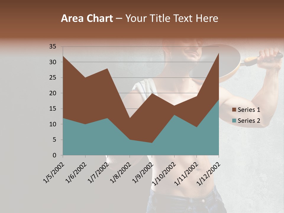 Strong Handsome Chef PowerPoint Template