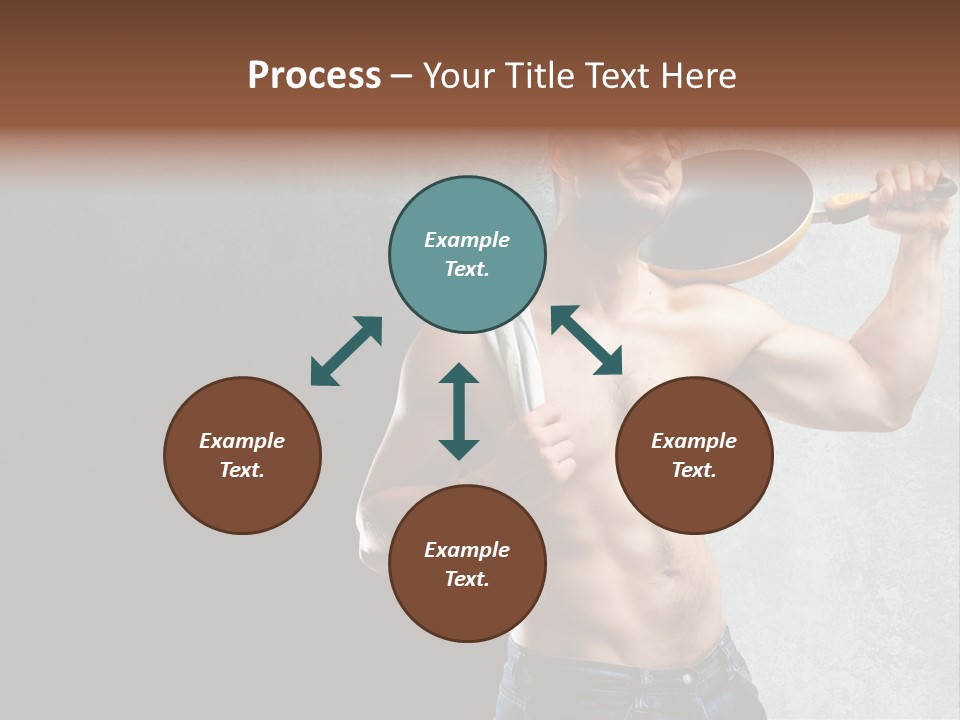 Strong Handsome Chef PowerPoint Template