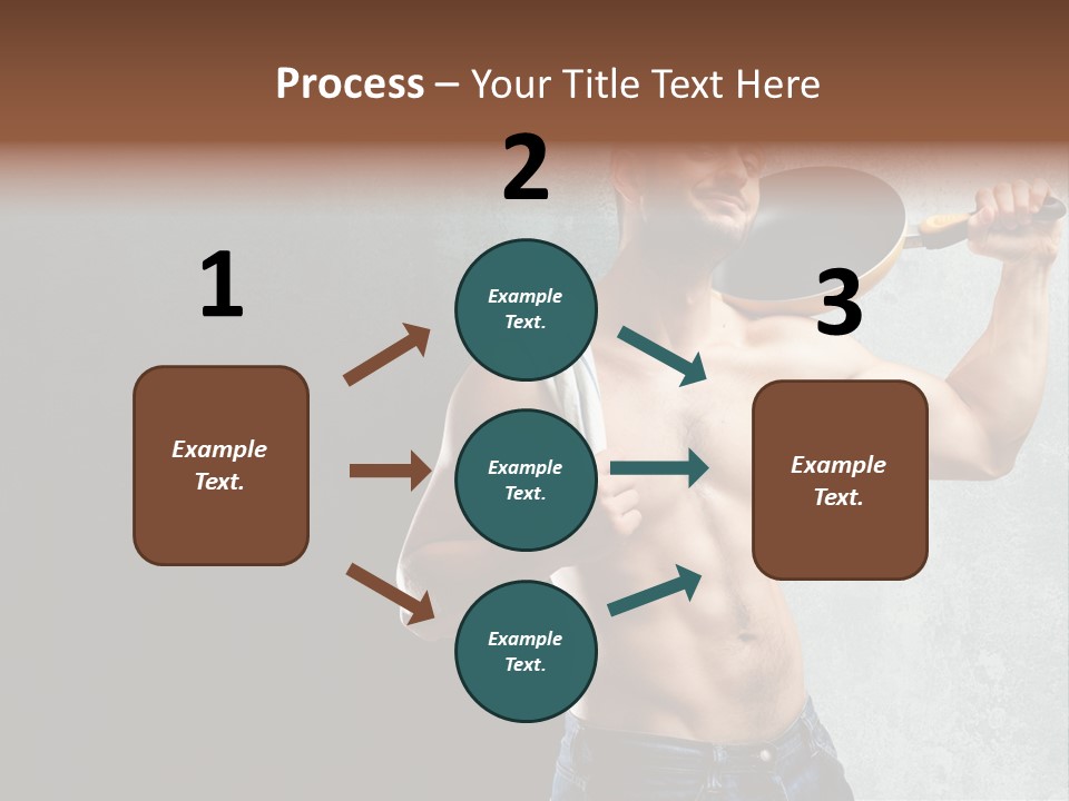 Strong Handsome Chef PowerPoint Template