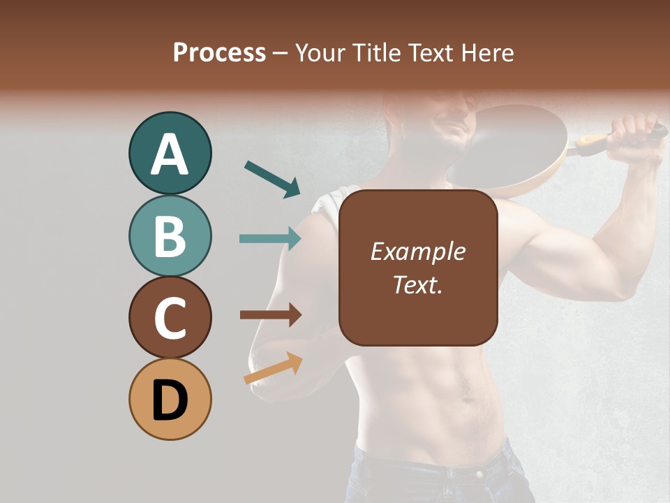 Strong Handsome Chef PowerPoint Template