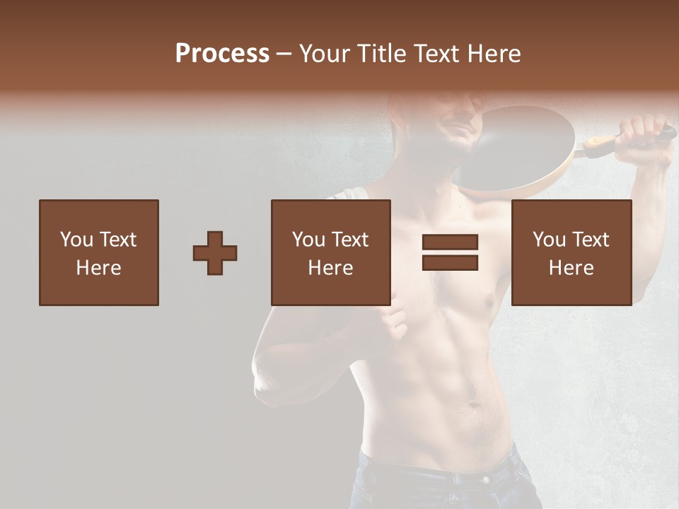 Strong Handsome Chef PowerPoint Template