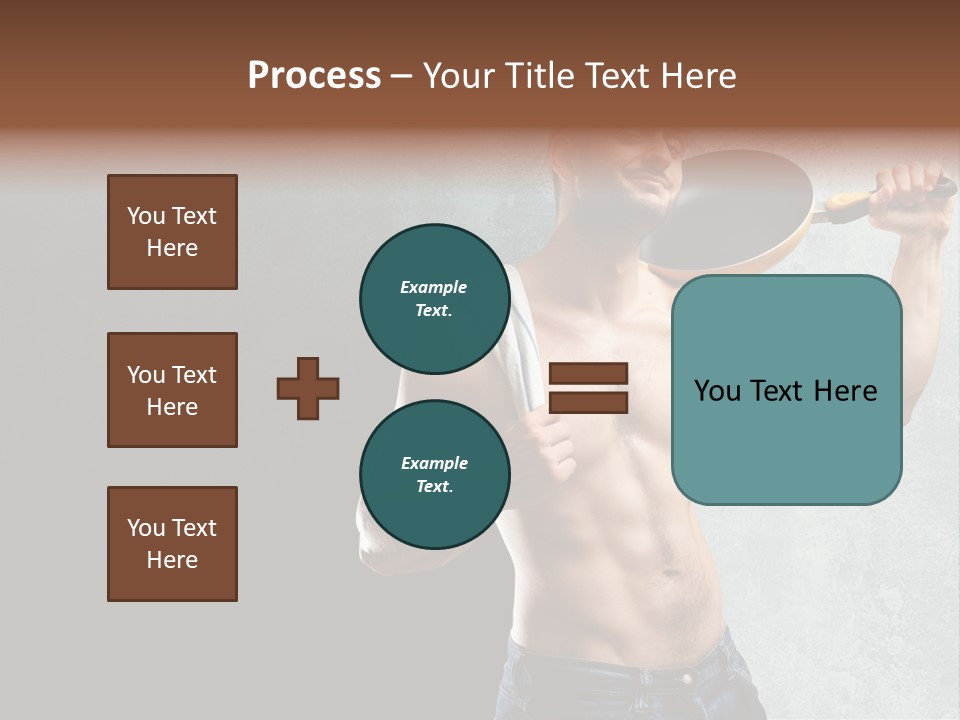 Strong Handsome Chef PowerPoint Template
