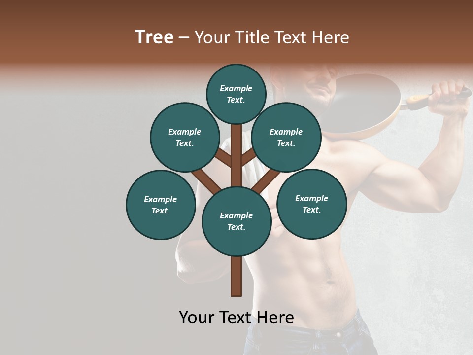 Strong Handsome Chef PowerPoint Template