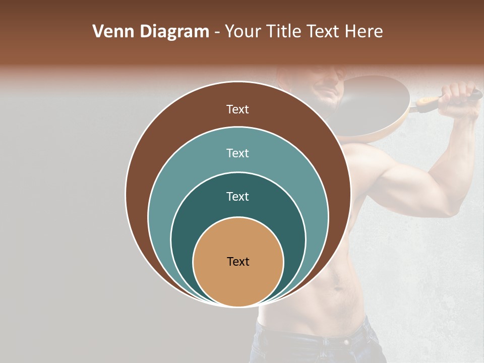 Strong Handsome Chef PowerPoint Template