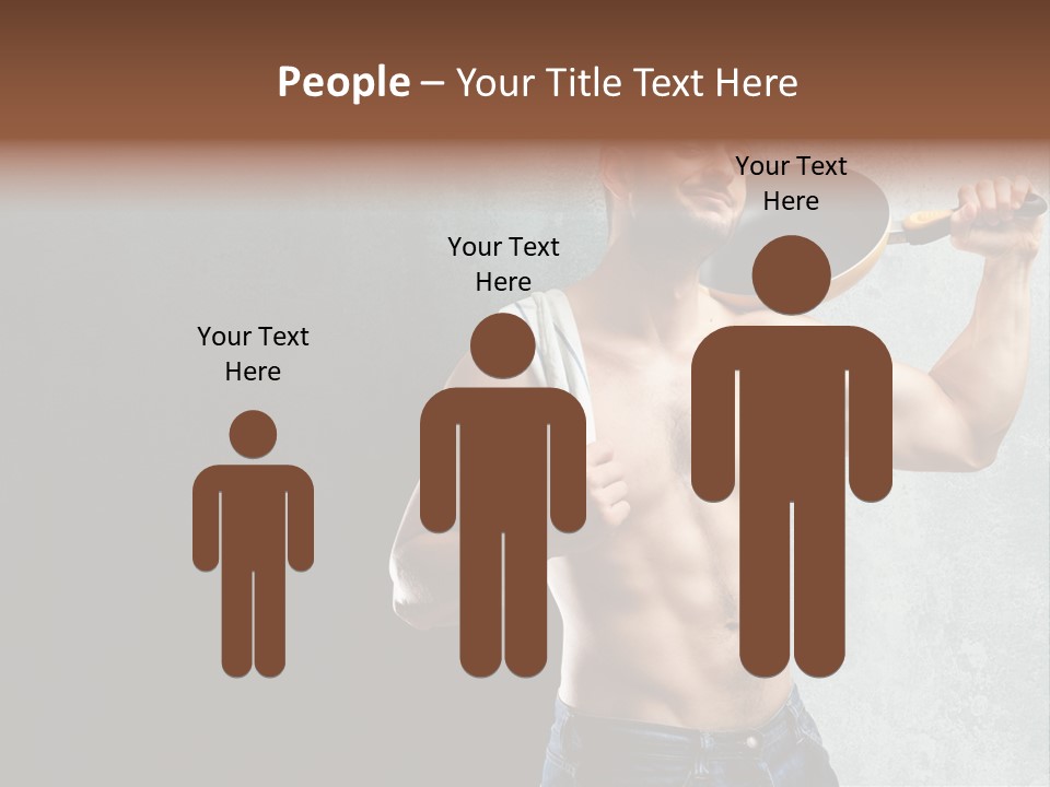 Strong Handsome Chef PowerPoint Template