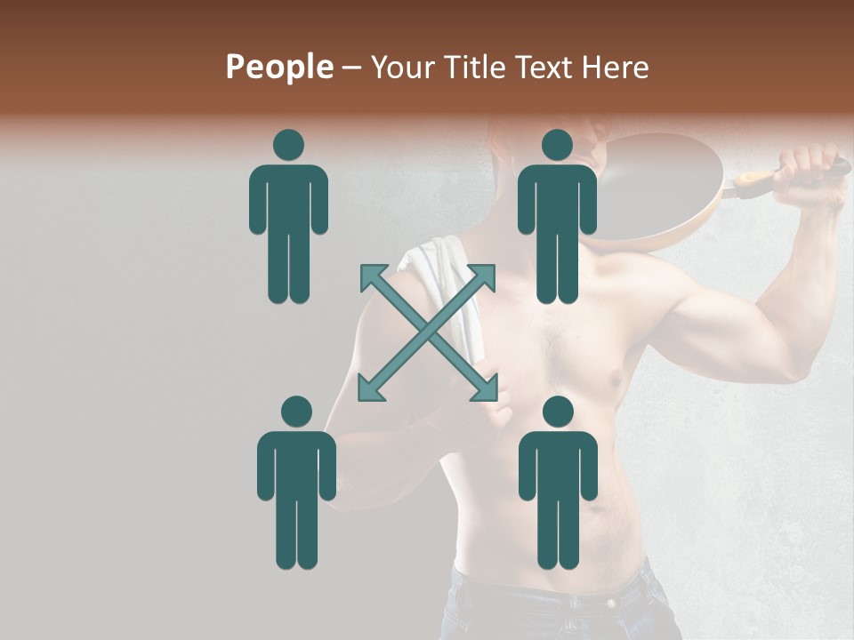 Strong Handsome Chef PowerPoint Template