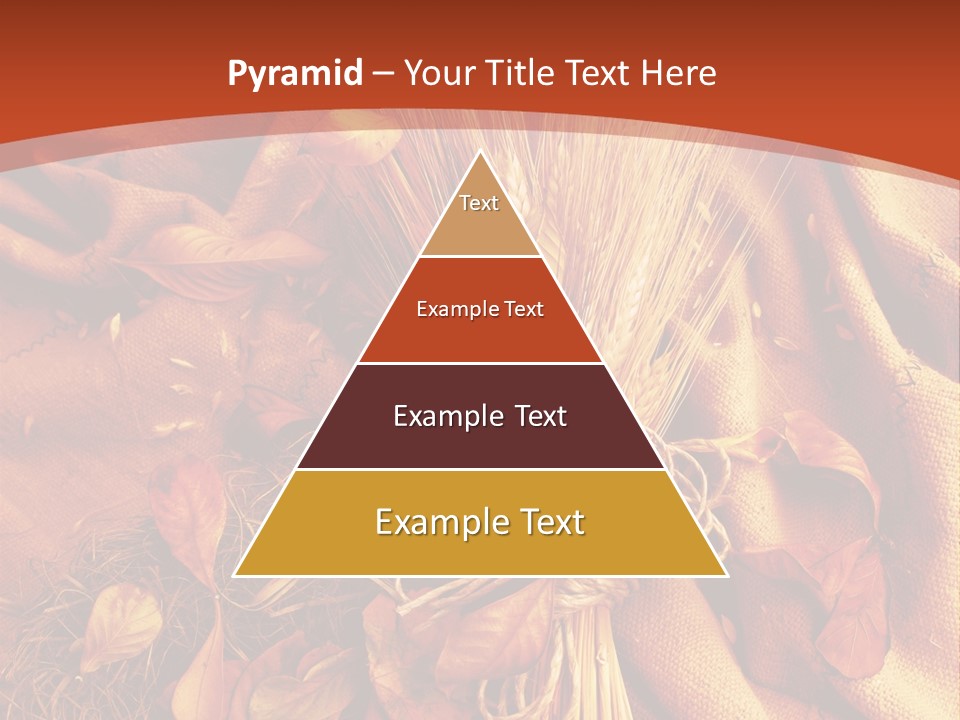 Grain Wheat Art PowerPoint Template