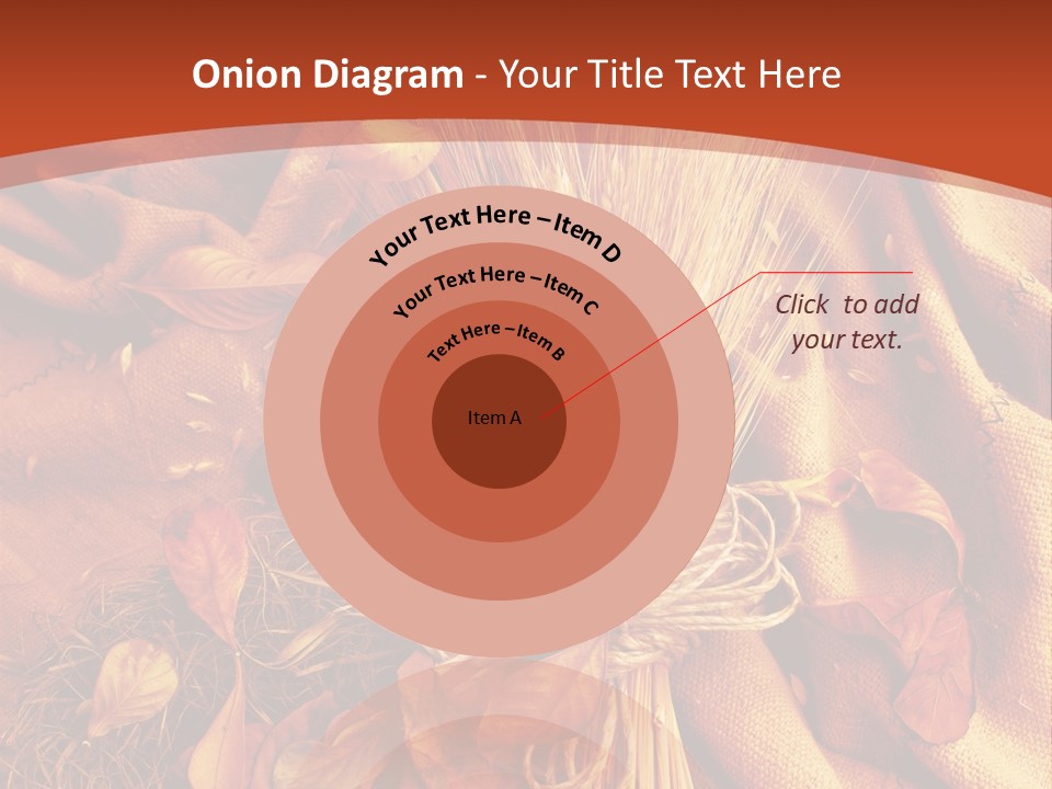 Grain Wheat Art PowerPoint Template