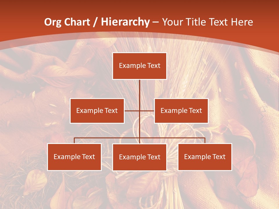 Grain Wheat Art PowerPoint Template