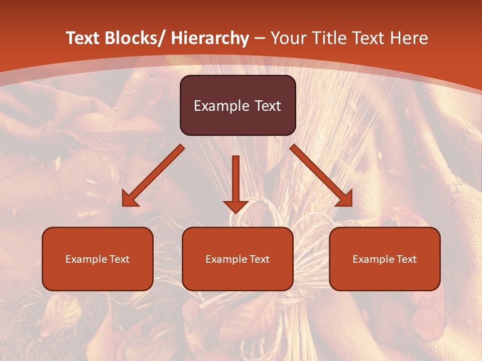 Grain Wheat Art PowerPoint Template