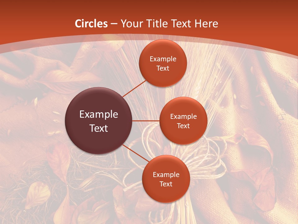 Grain Wheat Art PowerPoint Template