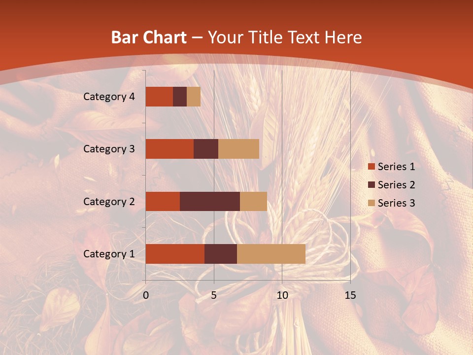 Grain Wheat Art PowerPoint Template