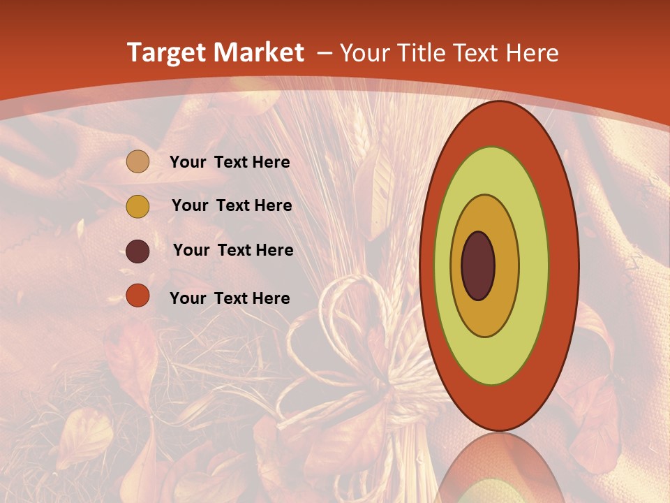 Grain Wheat Art PowerPoint Template