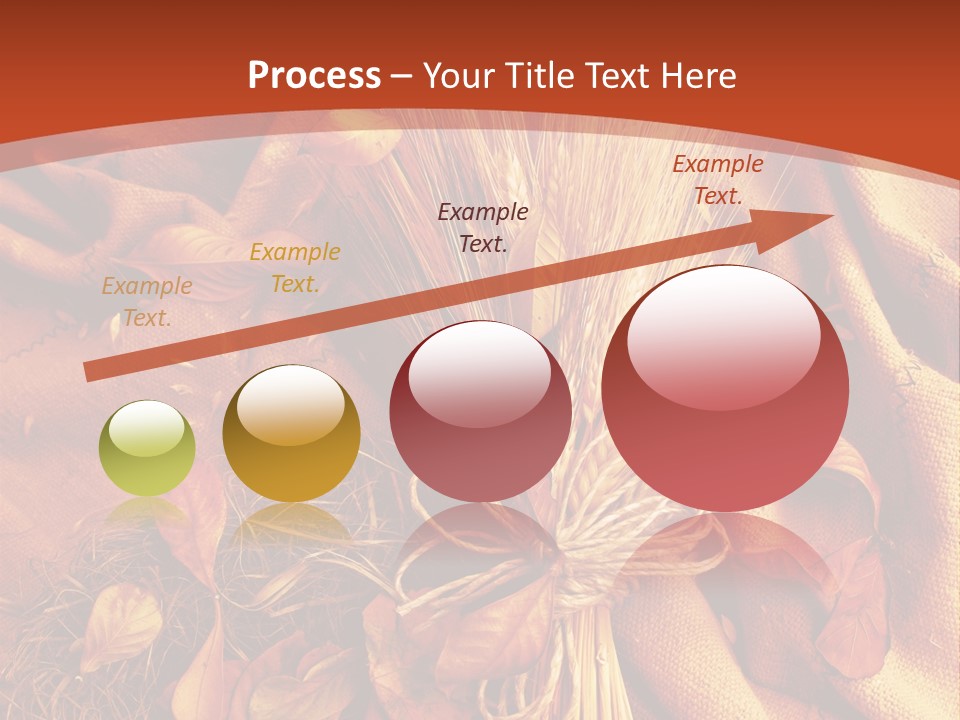 Grain Wheat Art PowerPoint Template