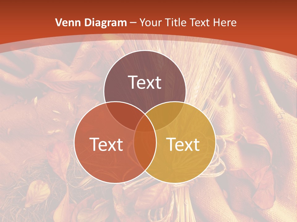 Grain Wheat Art PowerPoint Template