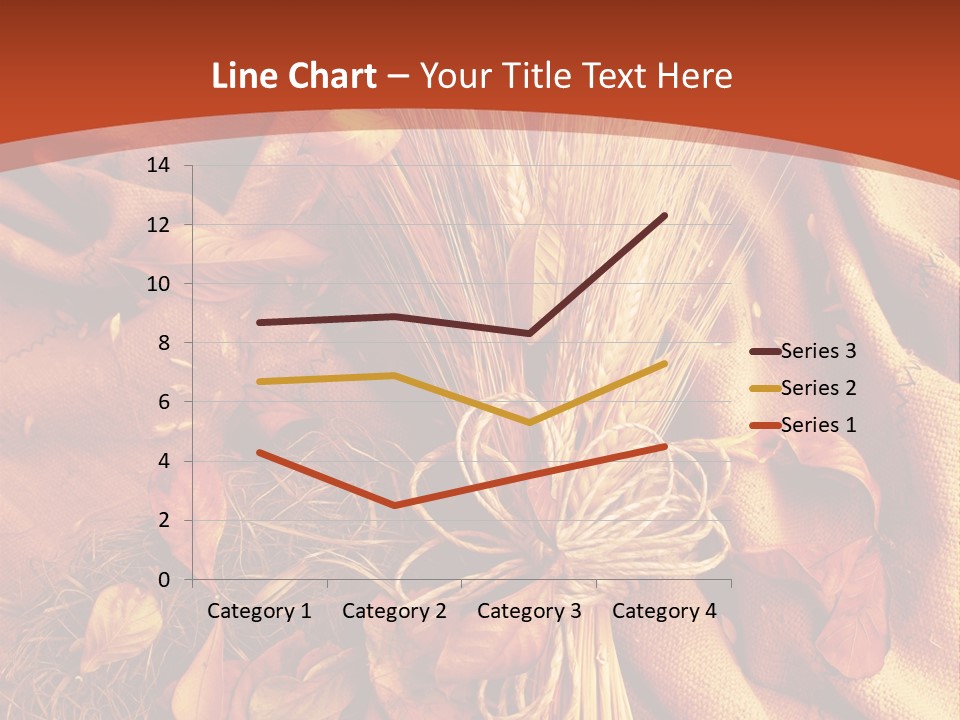 Grain Wheat Art PowerPoint Template
