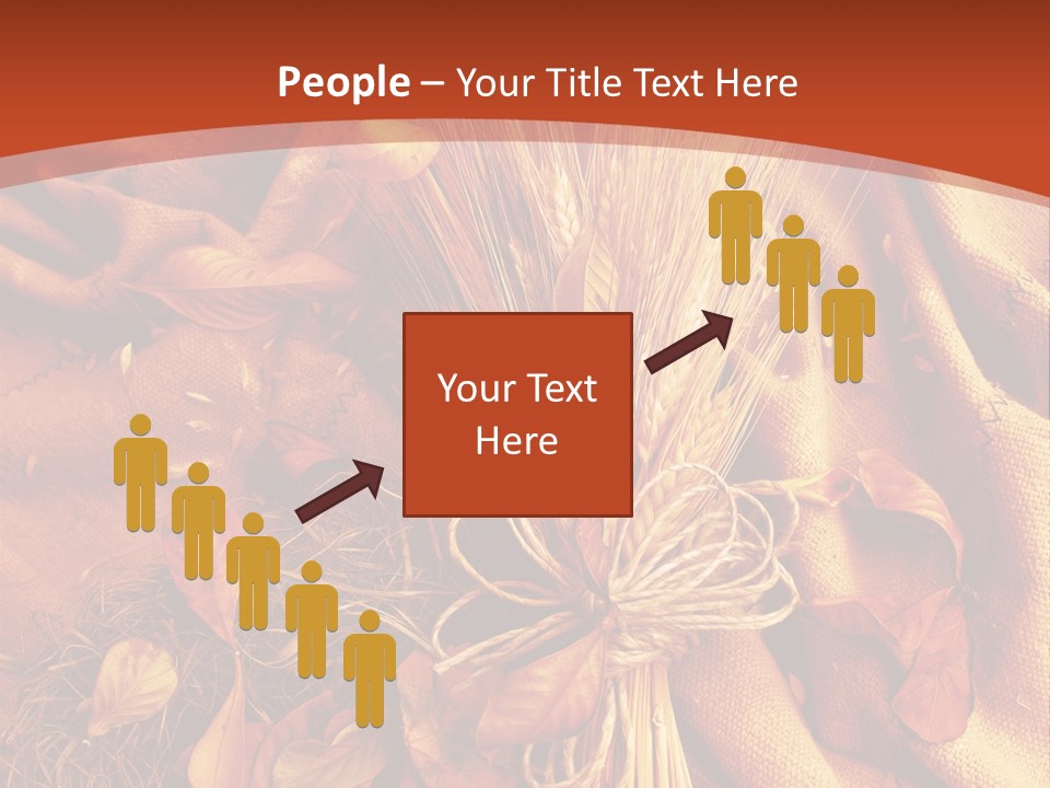 Grain Wheat Art PowerPoint Template