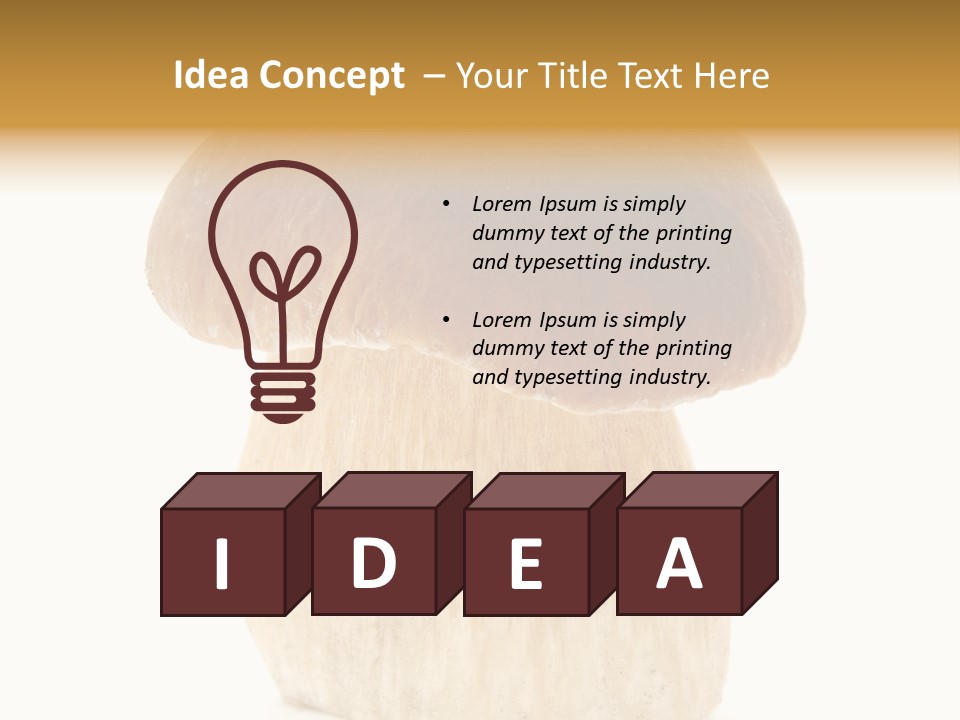 Nobody Background Edible PowerPoint Template
