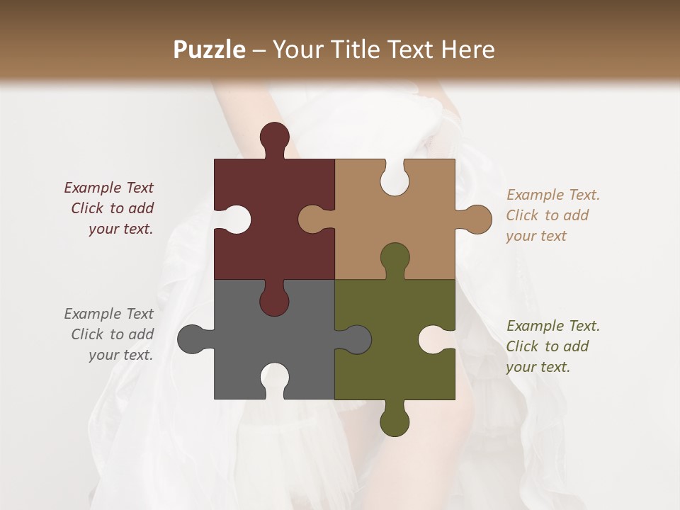 Females Body Bride PowerPoint Template