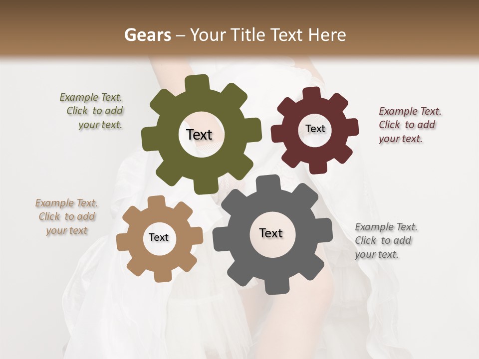 Females Body Bride PowerPoint Template