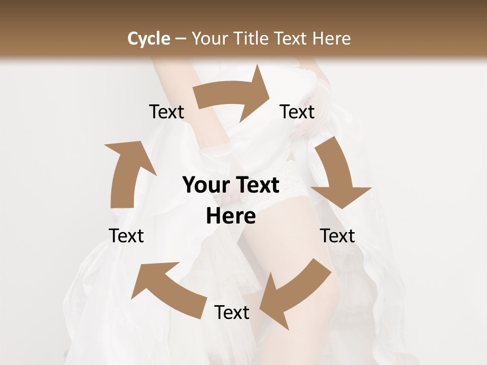 Females Body Bride PowerPoint Template