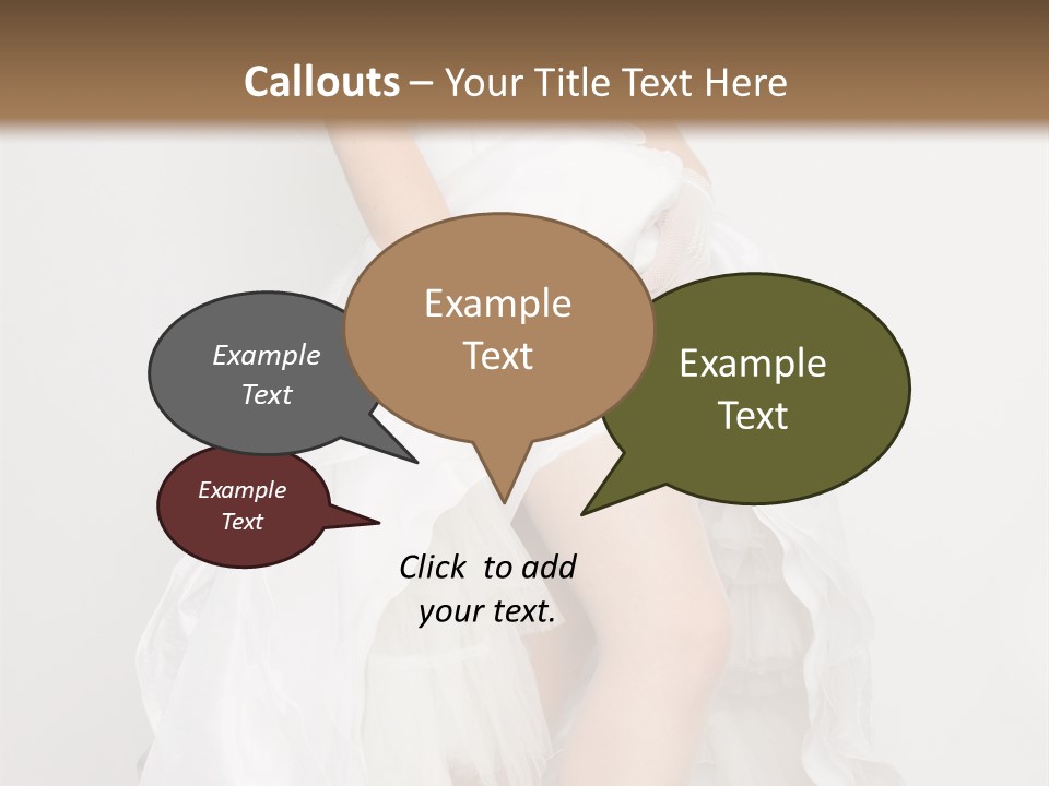 Females Body Bride PowerPoint Template