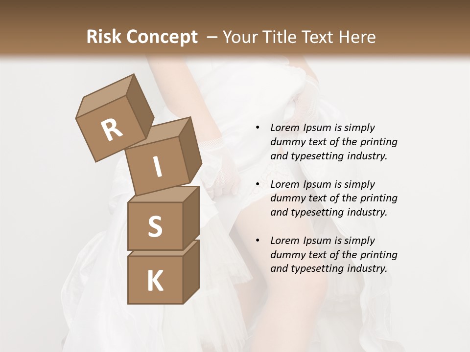 Females Body Bride PowerPoint Template