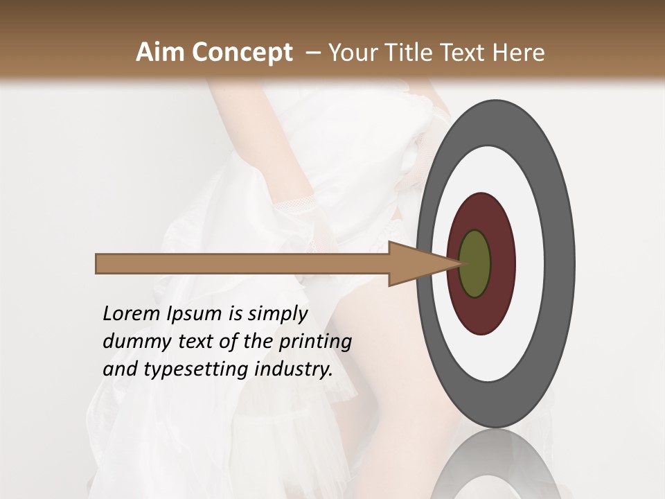 Females Body Bride PowerPoint Template