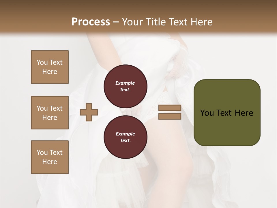 Females Body Bride PowerPoint Template