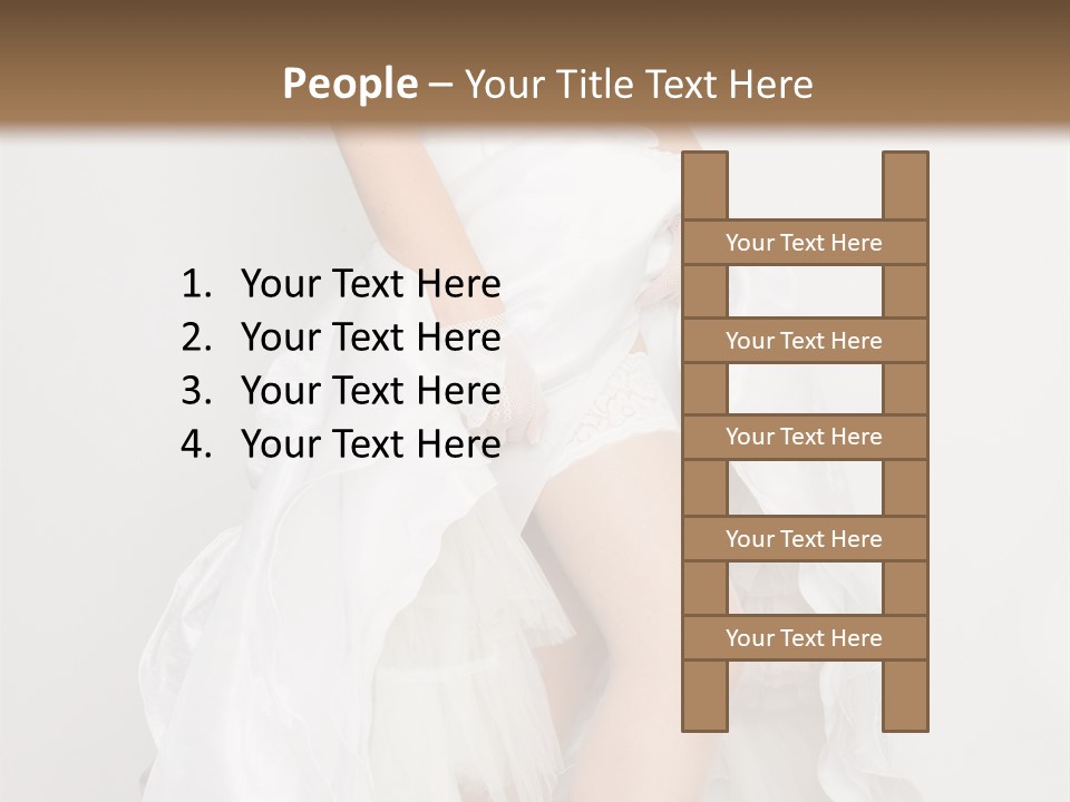 Females Body Bride PowerPoint Template