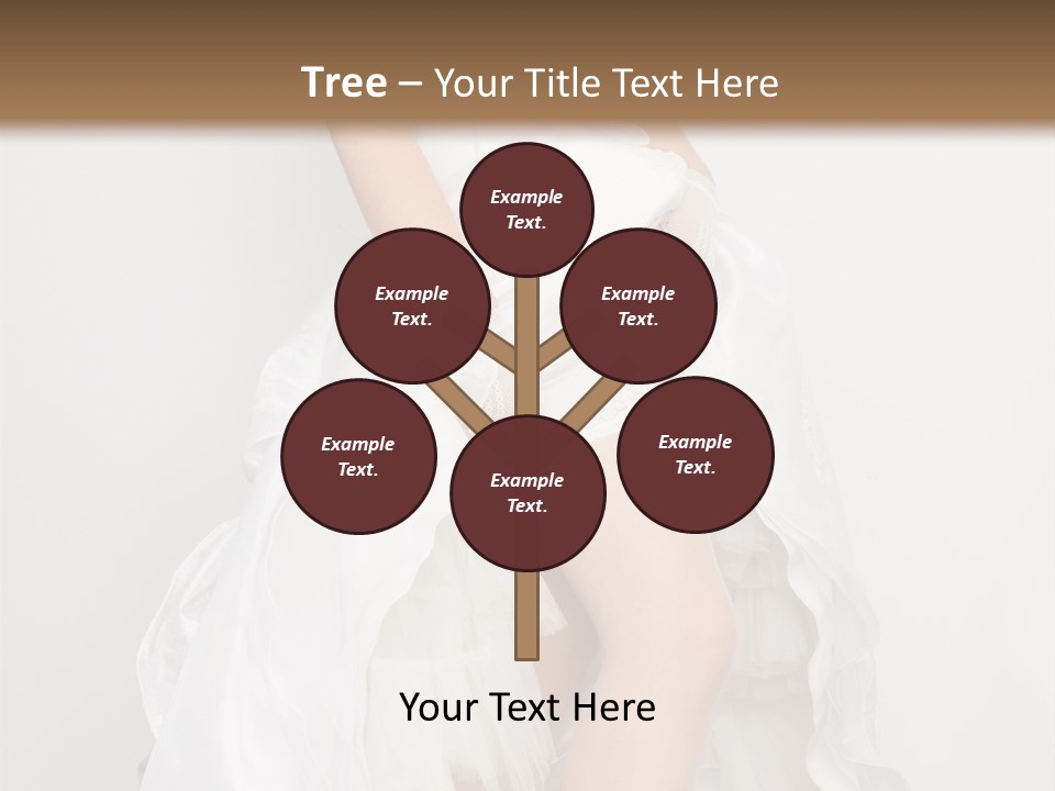 Females Body Bride PowerPoint Template