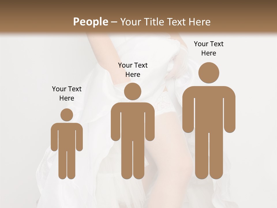 Females Body Bride PowerPoint Template